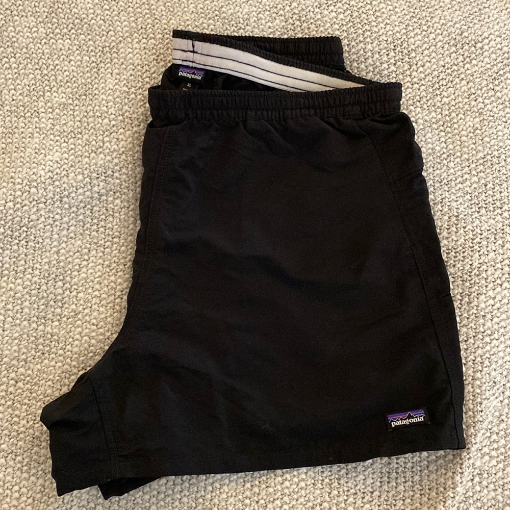 Patagonia Baggies Shorts 5” Size XL Black